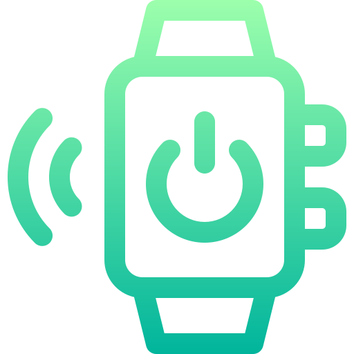 smartwatch Basic Gradient Lineal color icon