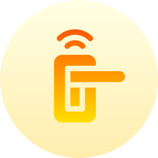 ドアノブ Basic Gradient Circular icon