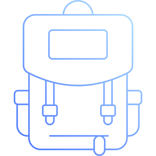 Backpack Generic Gradient icon