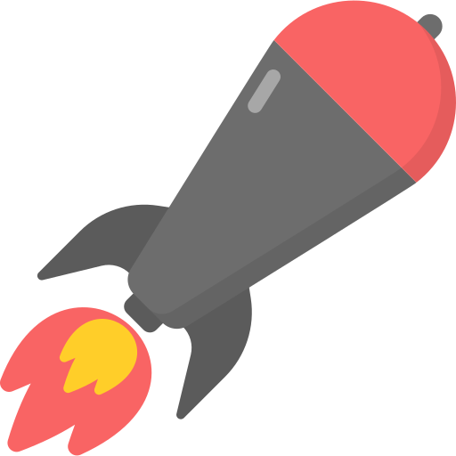 bomba jądrowa Generic Flat ikona