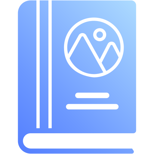 ガイドブック Generic Flat Gradient icon