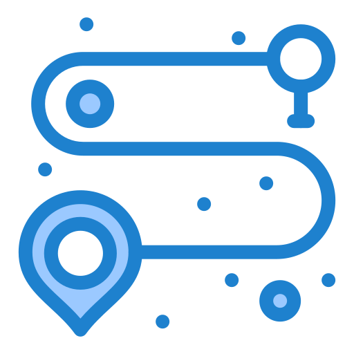 ruta Generic Blue icono