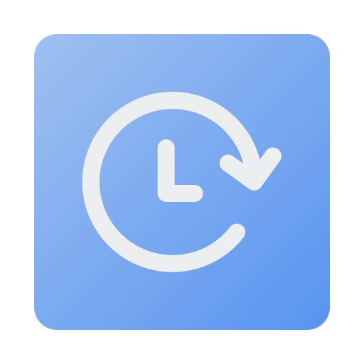 hora Generic Flat Gradient icono