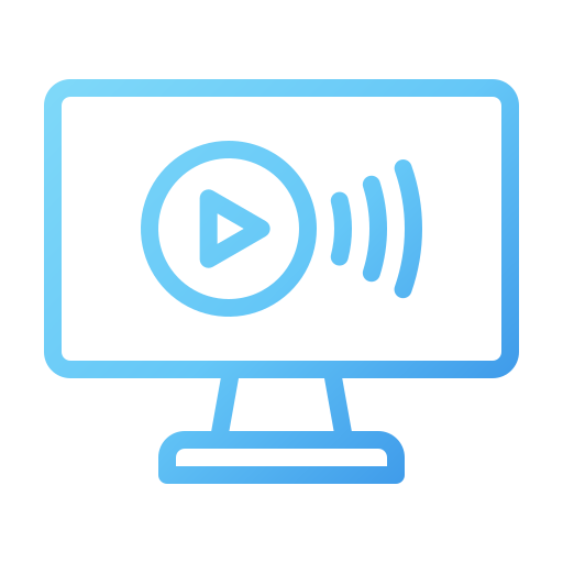 videostream Generic Gradient icon