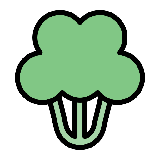 brokuły Generic Outline Color ikona