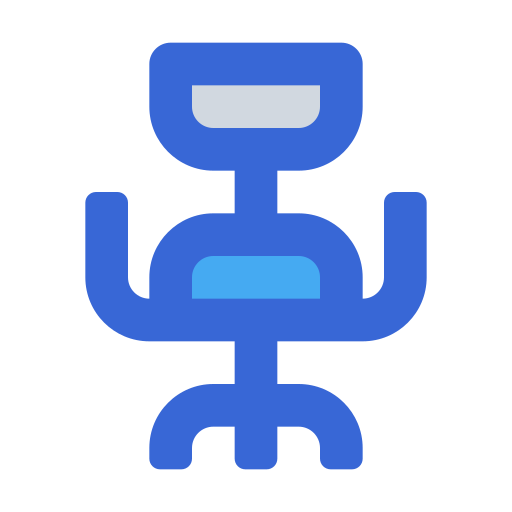 椅子 Generic Blue icon
