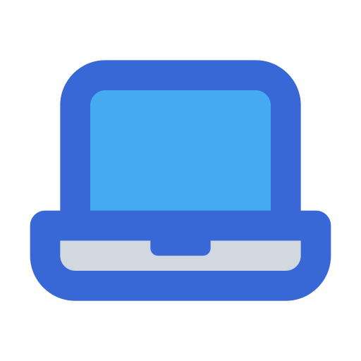 komputer przenośny Generic Blue ikona