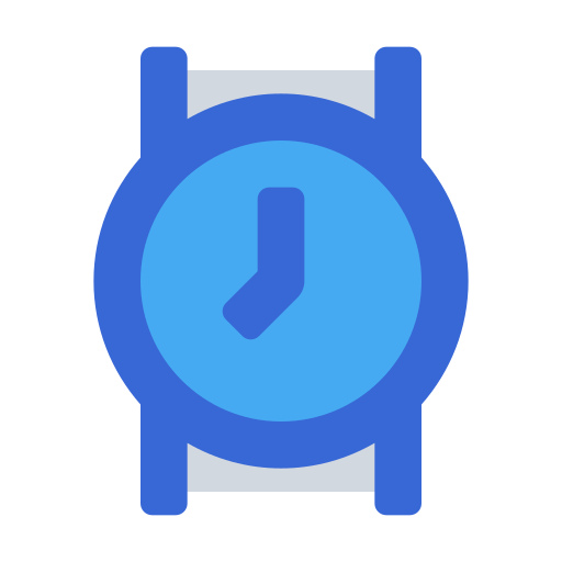 Wristwatch Generic Blue icon