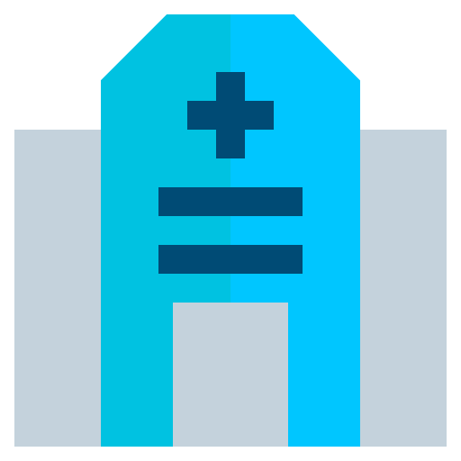 Hospital Generic Flat icon