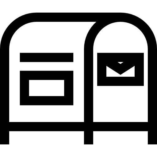Почтовый ящик Basic Straight Lineal иконка