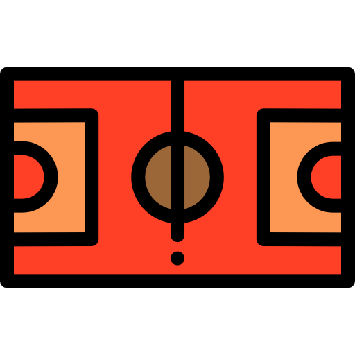 バスケットボール Detailed Rounded Lineal color icon