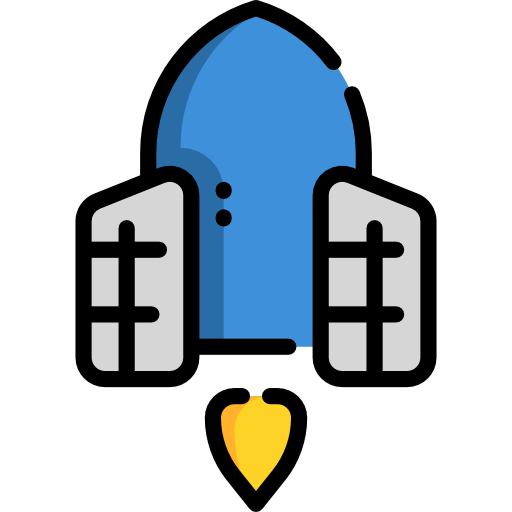 Spaceship Special Lineal color icon