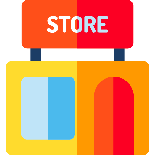 店 Basic Rounded Flat icon