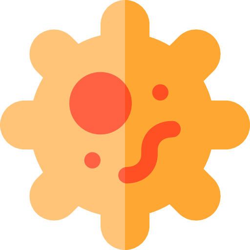 Virus Basic Rounded Flat icon