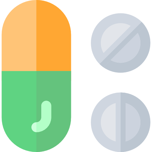 薬 Basic Rounded Flat icon