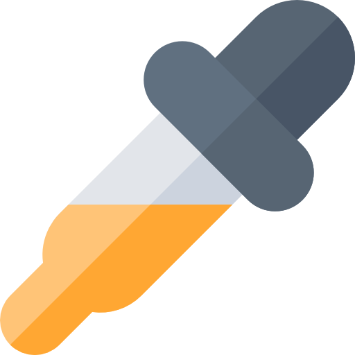 pipette Basic Rounded Flat icon