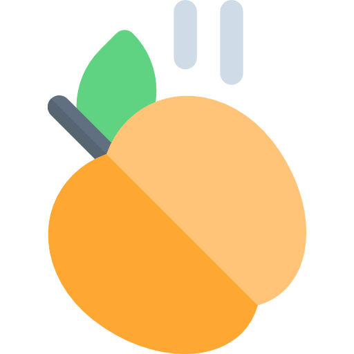 jabłko Basic Rounded Flat ikona