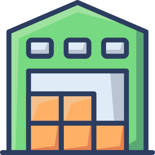 Warehouses Generic Outline Color icon