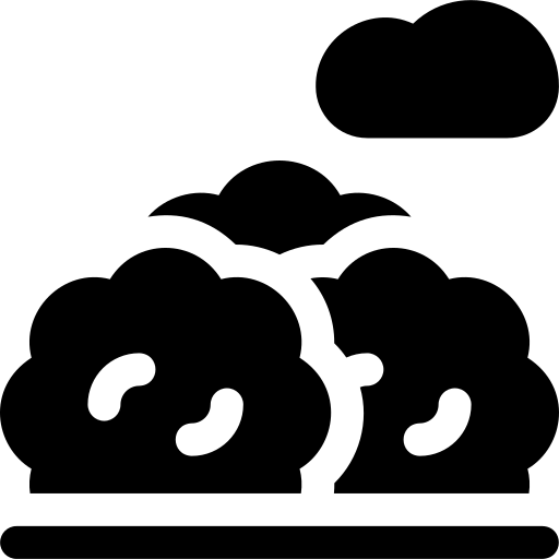 krzak Basic Rounded Filled ikona