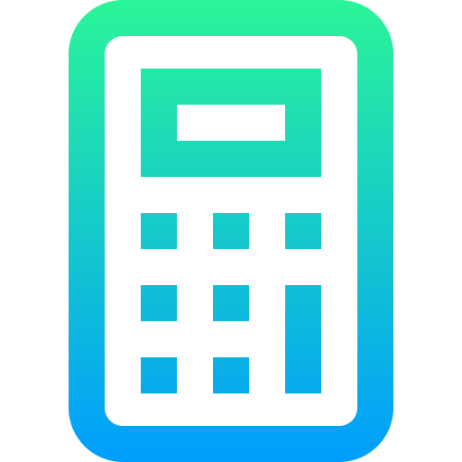 calculadora Super Basic Straight Gradient icono