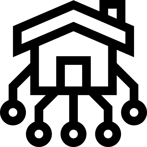 domotique Basic Straight Lineal Icône