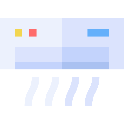 エアコン Basic Straight Flat icon