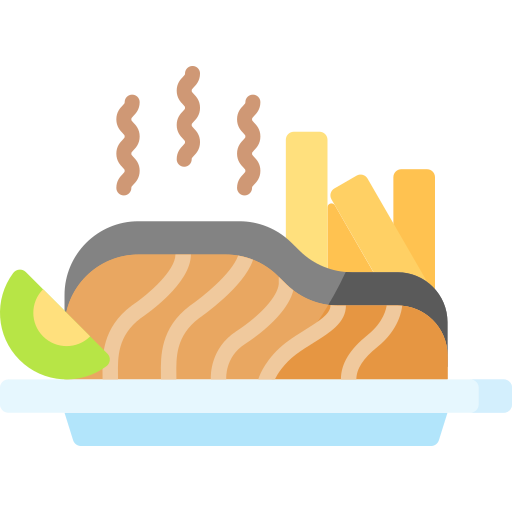 saumon Special Flat Icône