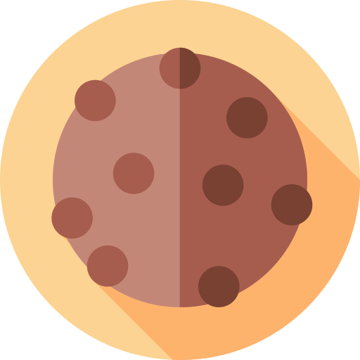 biscoitos Flat Circular Flat Ícone