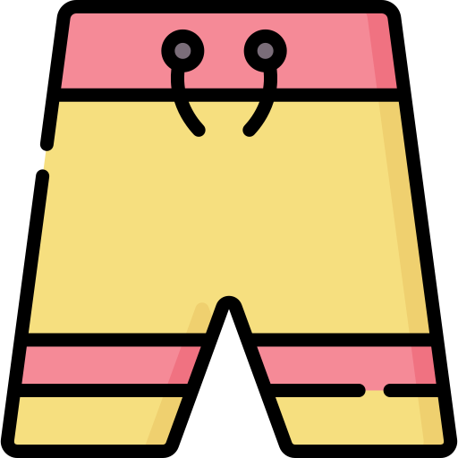 Swimming trunks Special Lineal color icon