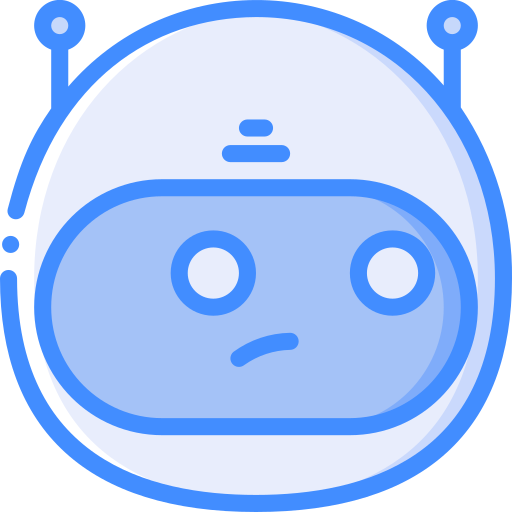 bot Basic Miscellany Blue Icône