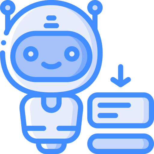 bot Basic Miscellany Blue icono