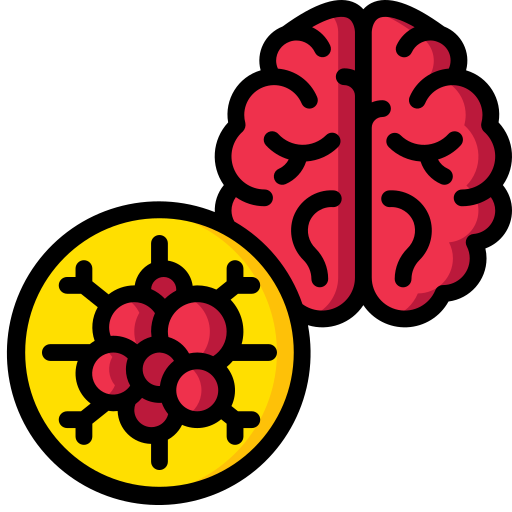 Мозг Basic Miscellany Lineal Color иконка