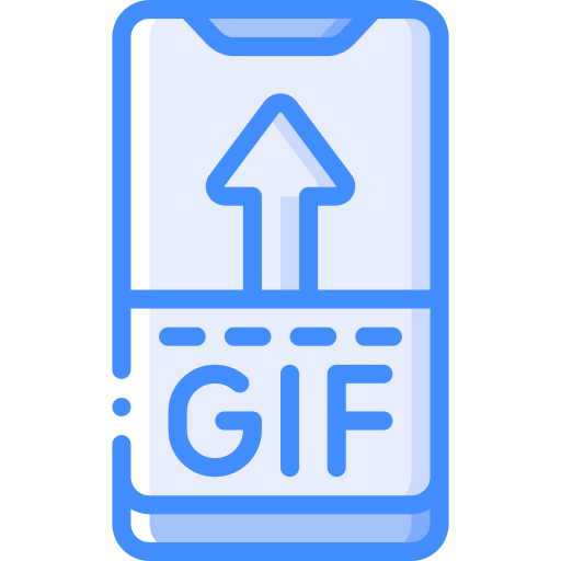 Gif Basic Miscellany Blue icon