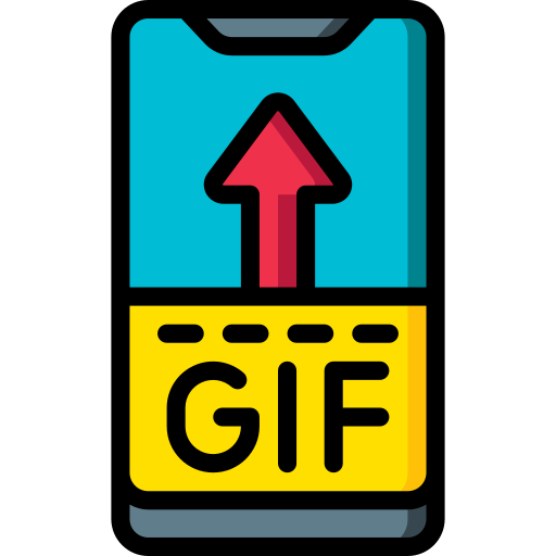 Gif Basic Miscellany Lineal Color icon