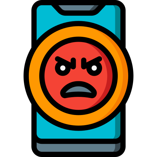 Anger Basic Miscellany Lineal Color icon