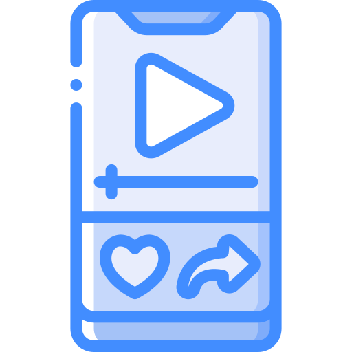 비디오 Basic Miscellany Blue icon