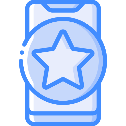 Rating Basic Miscellany Blue icon