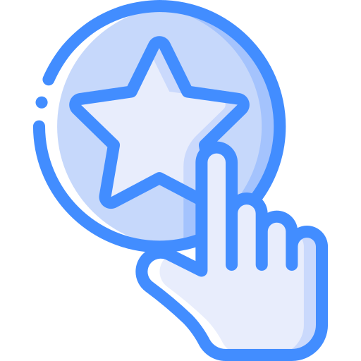 Rate Basic Miscellany Blue icon
