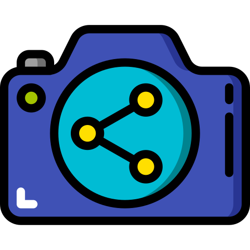 카메라 Basic Miscellany Lineal Color icon