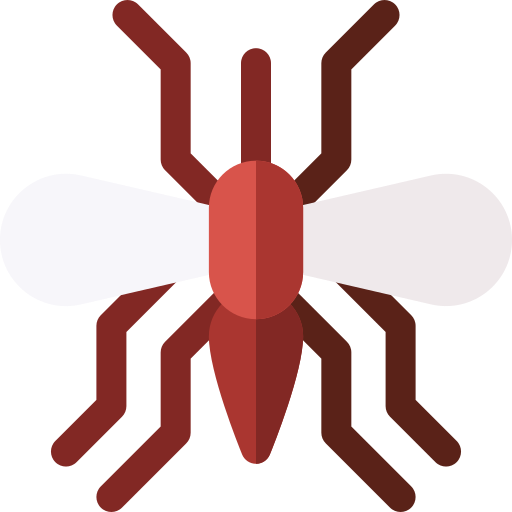 mosquito Basic Rounded Flat icono