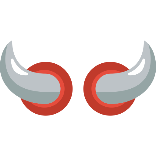 Horns Basic Miscellany Flat icon