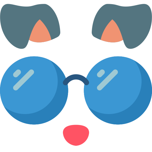 Glasses Basic Miscellany Flat icon