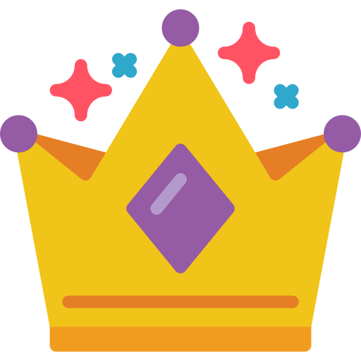 Crown Basic Miscellany Flat icon