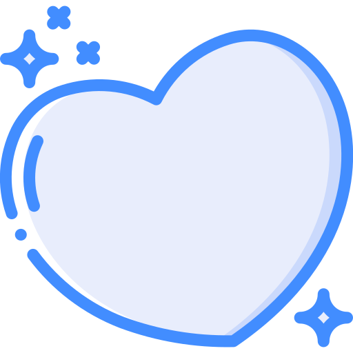 cœur Basic Miscellany Blue Icône