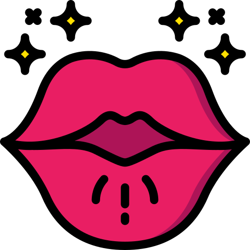 Lips Basic Miscellany Lineal Color icon