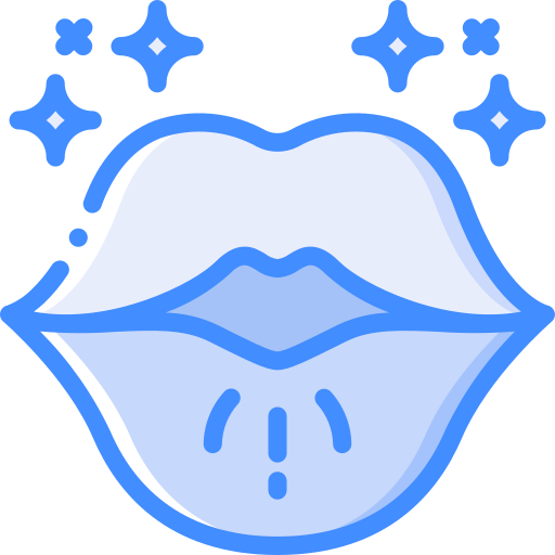 labios Basic Miscellany Blue icono
