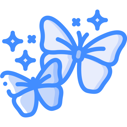Butterflies Basic Miscellany Blue icon