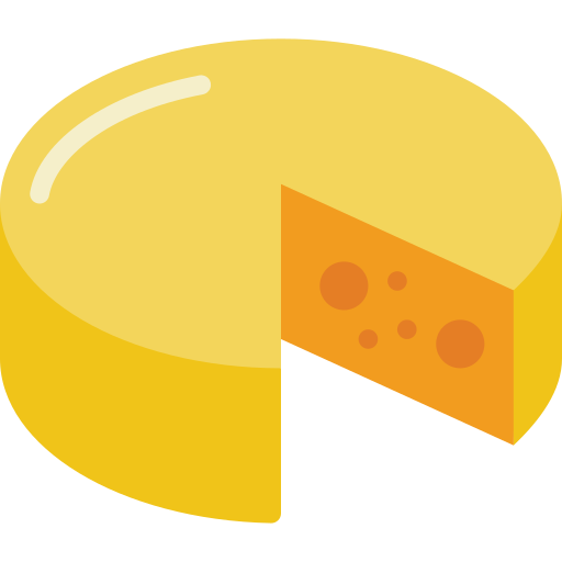 Parmesan Basic Miscellany Flat icon
