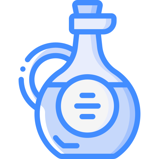 Olive oil Basic Miscellany Blue icon