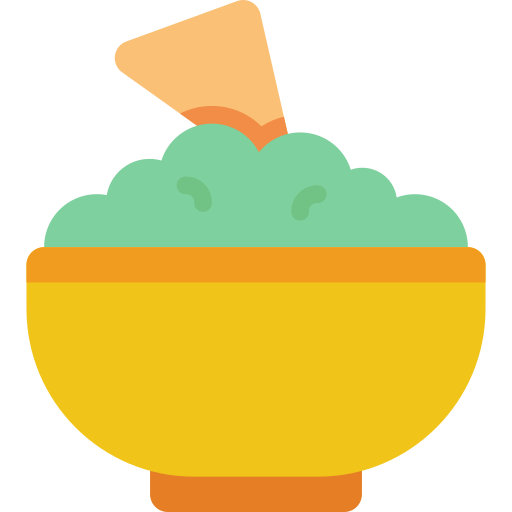 guacamole Basic Miscellany Flat icono